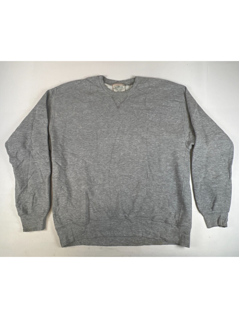 L.L. Bean Men Large Gray Vintage Russell Athletic Sweatshirt Made in USA